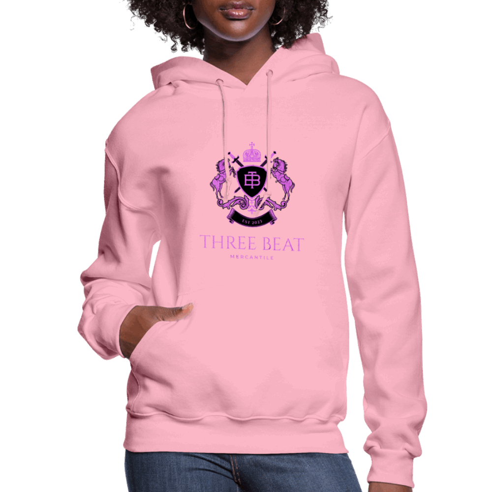 Women's three Beat Hoodie - classic pink