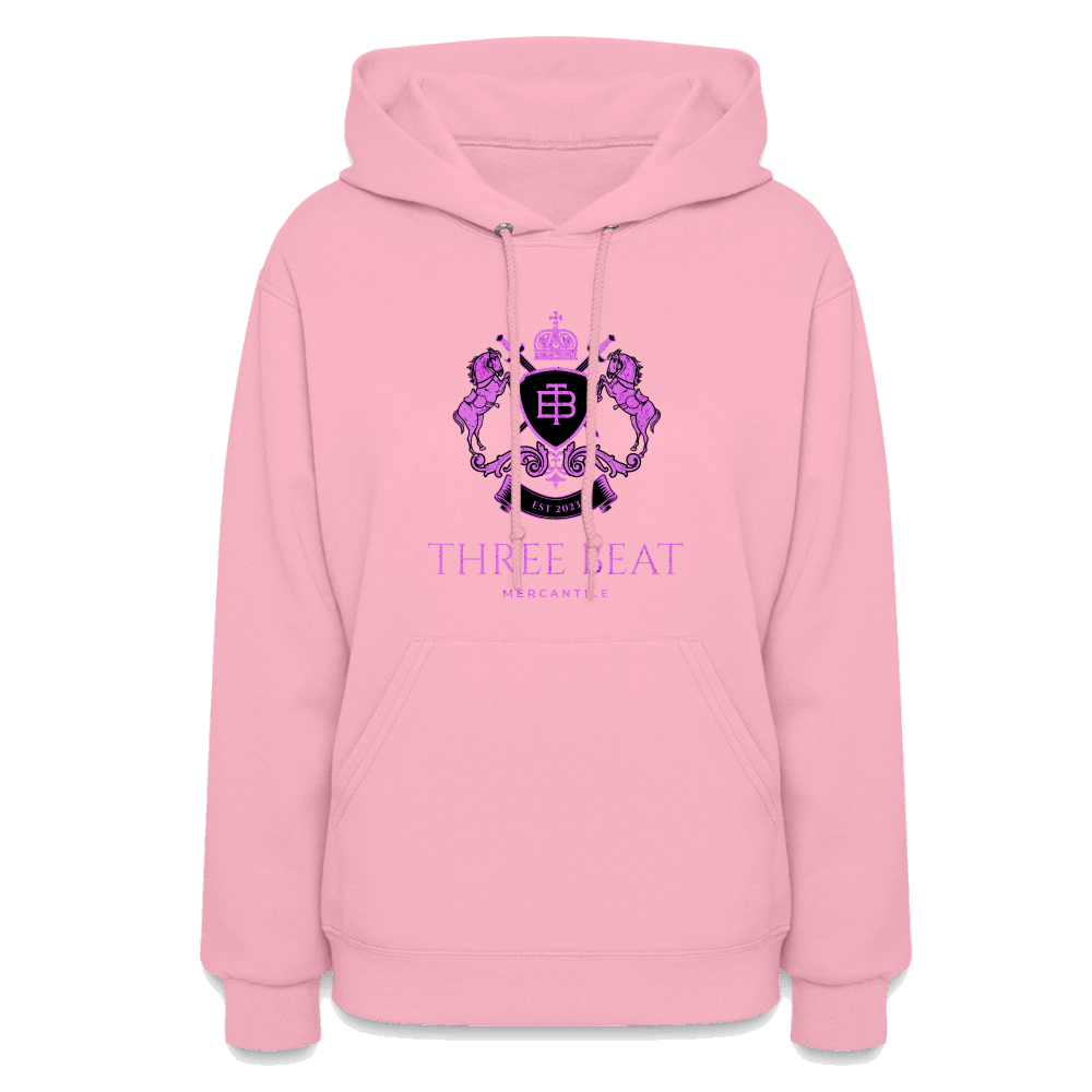 Women's three Beat Hoodie - classic pink