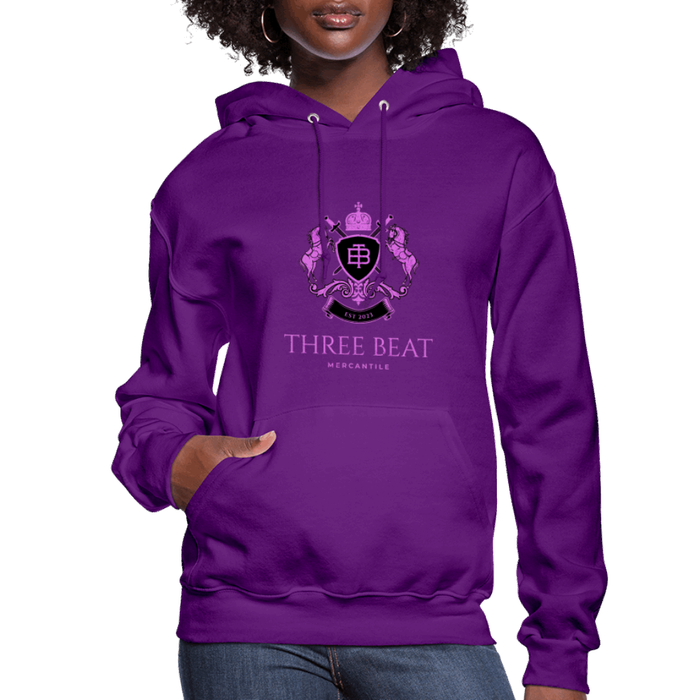 Women's three Beat Hoodie - purple