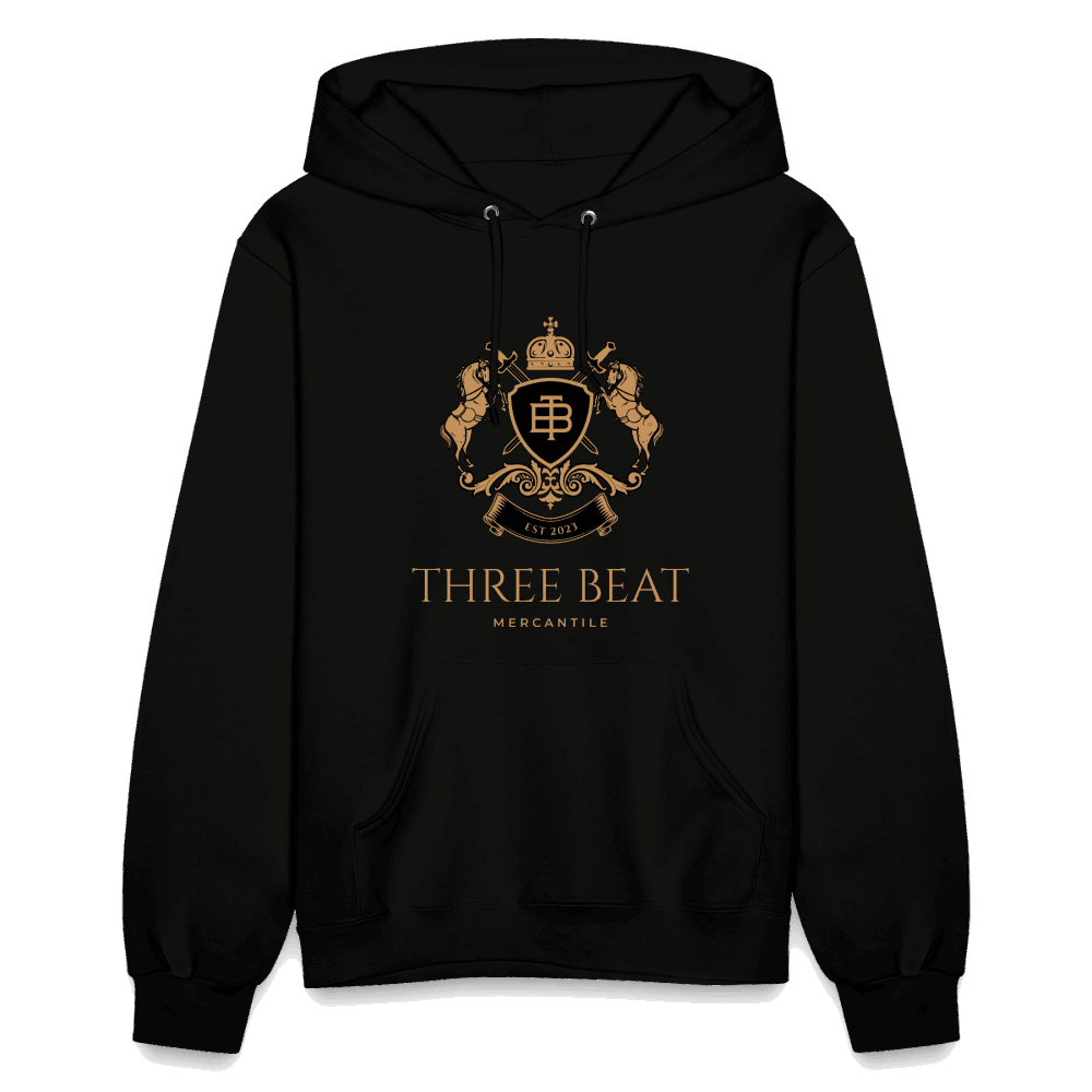 Three Beat CL Women's Hoodie - black