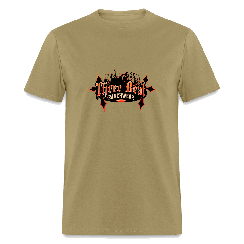 Three Beat Racnhwear Classic T-Shirt - khaki