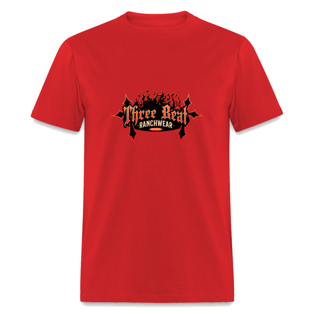 Three Beat Racnhwear Classic T-Shirt - red
