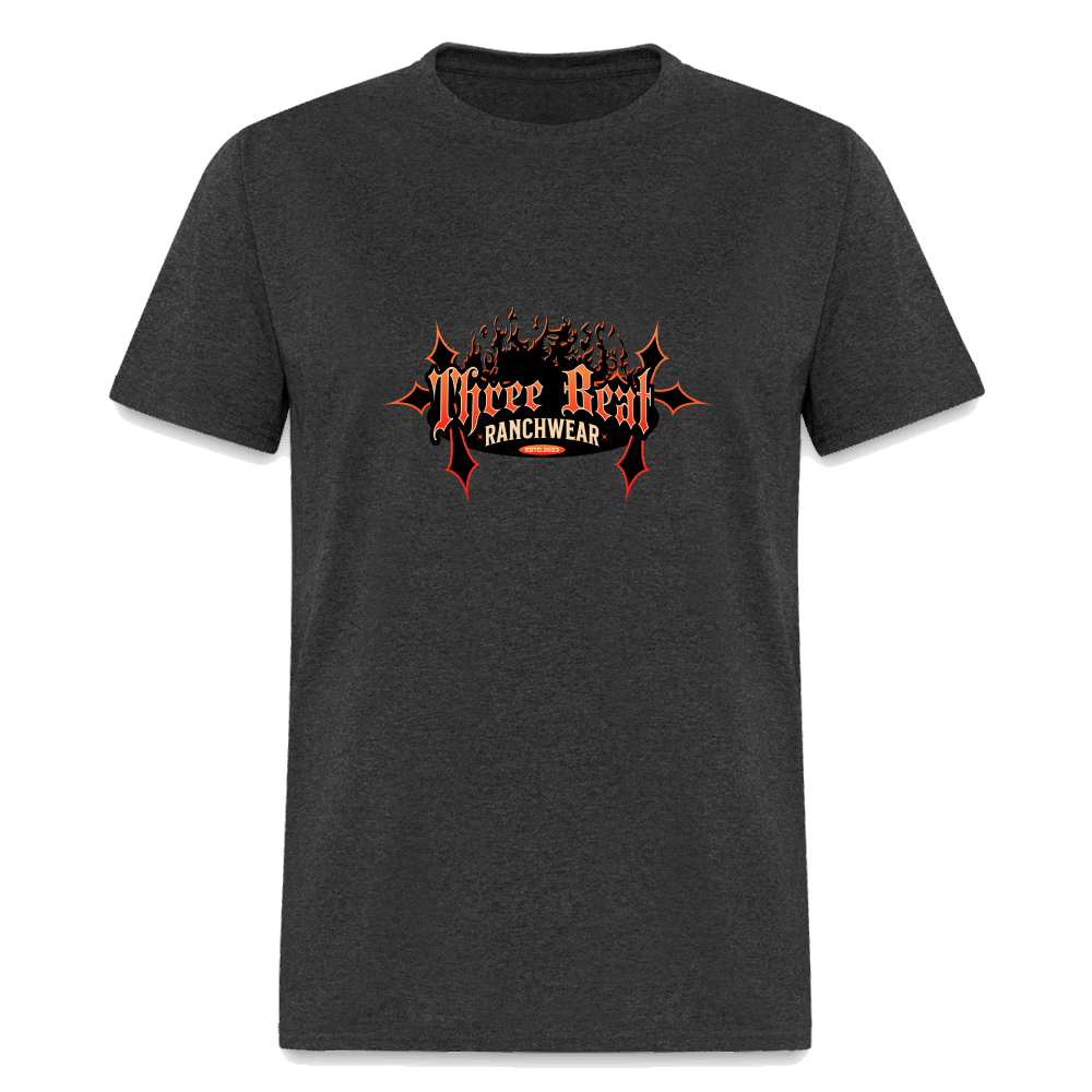 Three Beat Racnhwear Classic T-Shirt - heather black