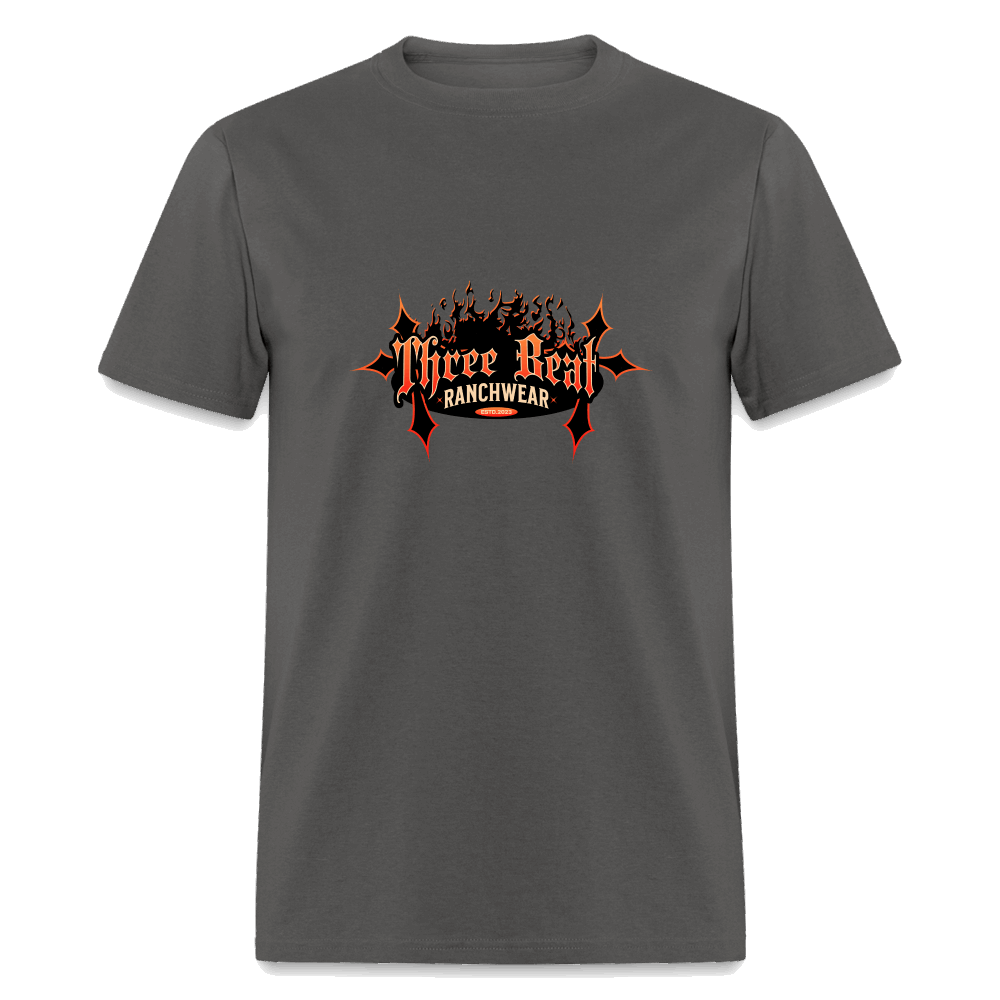 Three Beat Racnhwear Classic T-Shirt - charcoal