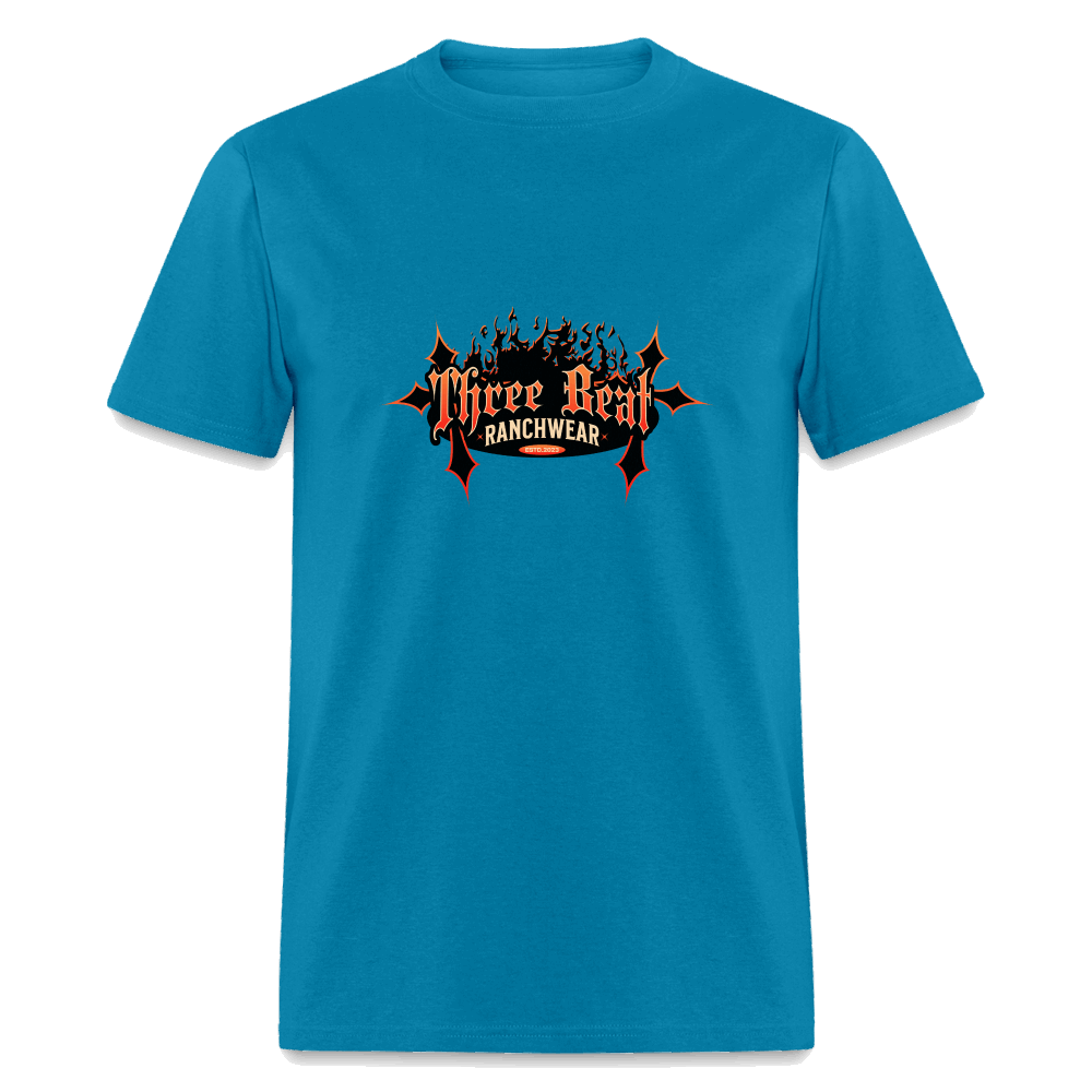 Three Beat Racnhwear Classic T-Shirt - turquoise