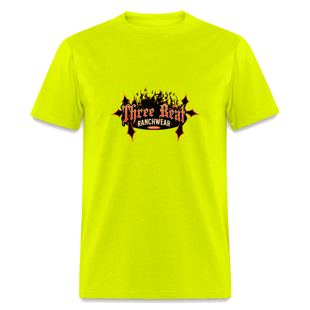 Three Beat Racnhwear Classic T-Shirt - safety green
