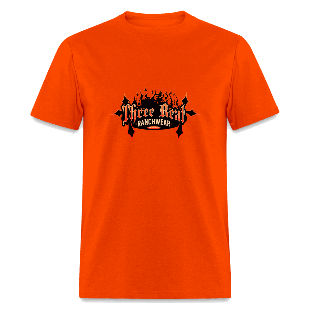 Three Beat Racnhwear Classic T-Shirt - orange