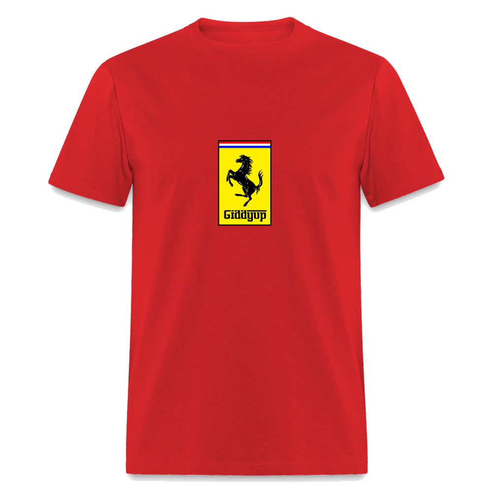 GiddyUp Unisex Classic T-Shirt - red