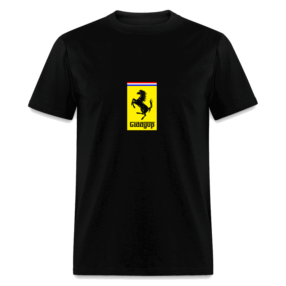 GiddyUp Unisex Classic T-Shirt - black