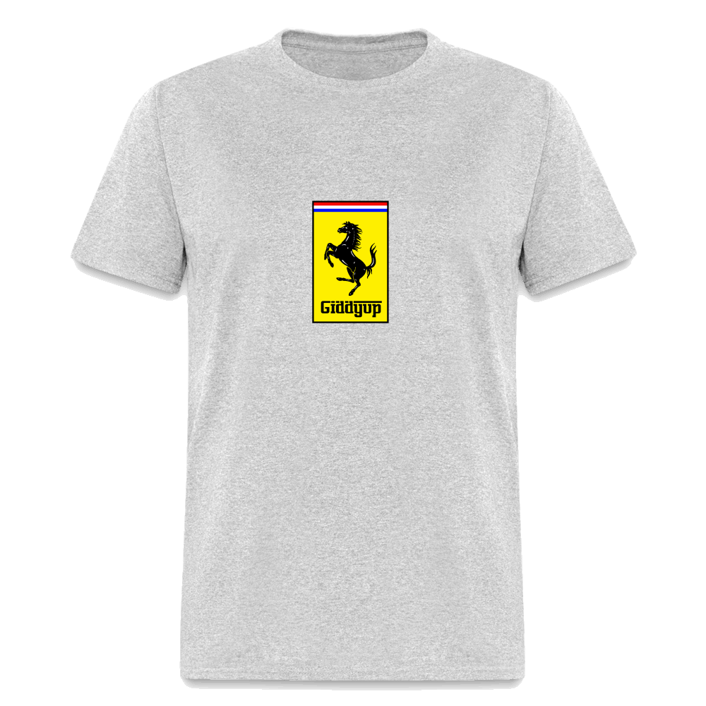 GiddyUp Unisex Classic T-Shirt - heather gray