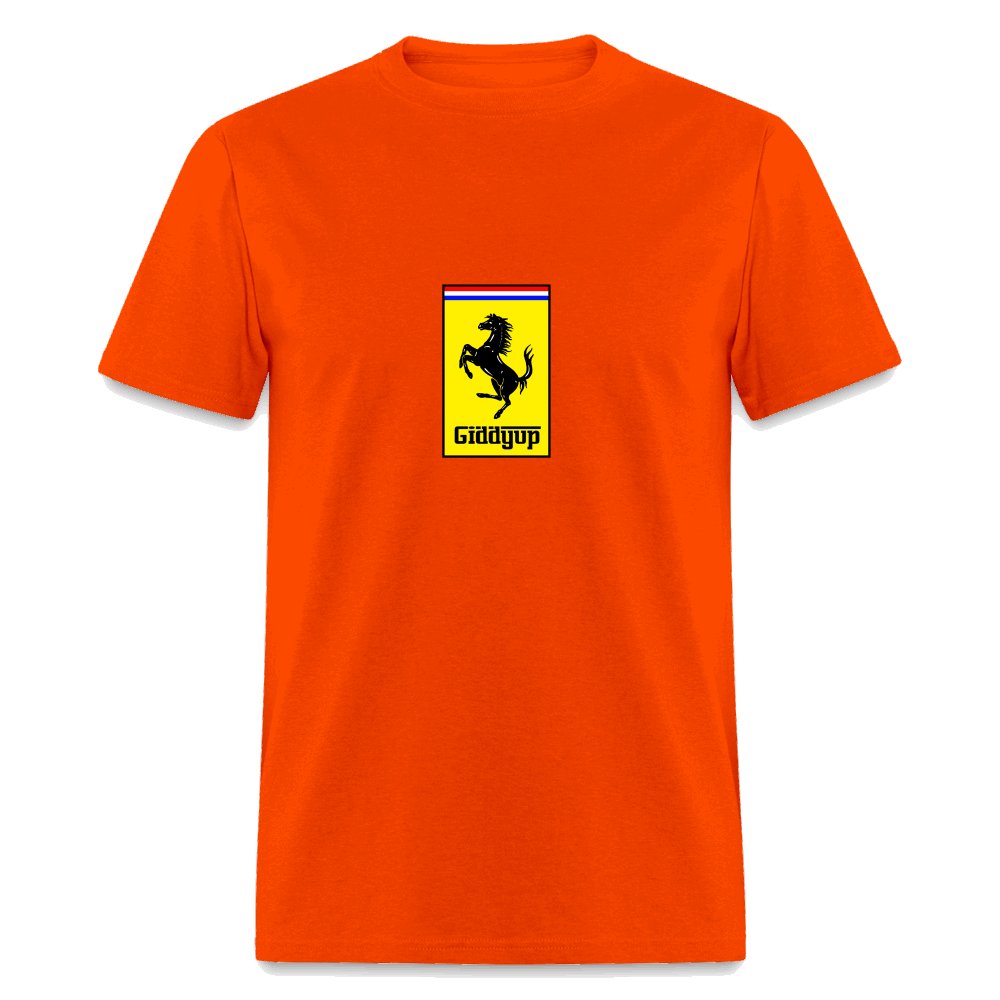 GiddyUp Unisex Classic T-Shirt - orange